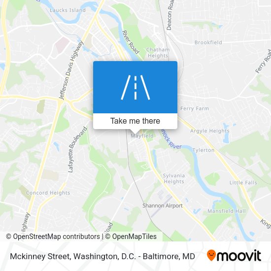 Mapa de Mckinney Street