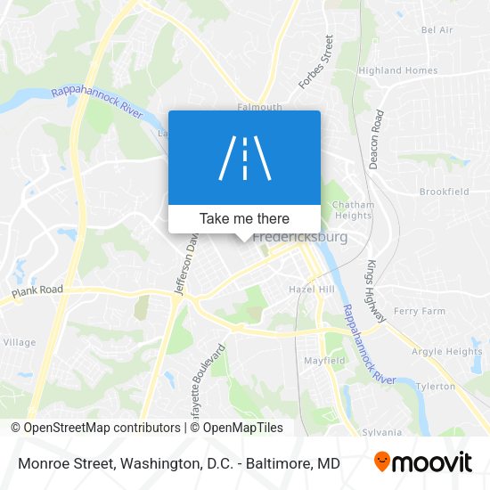 Monroe Street map