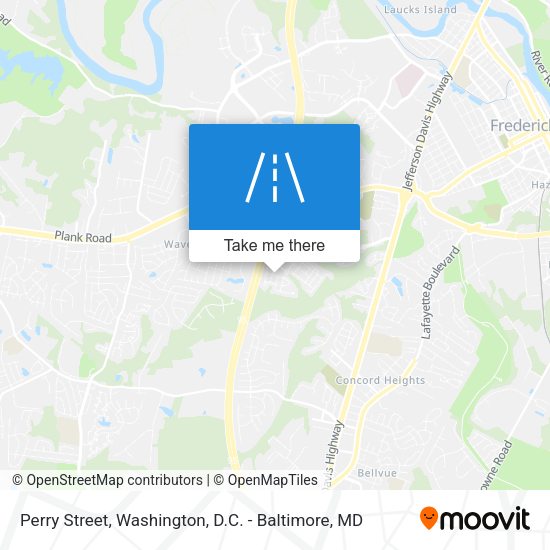 Mapa de Perry Street