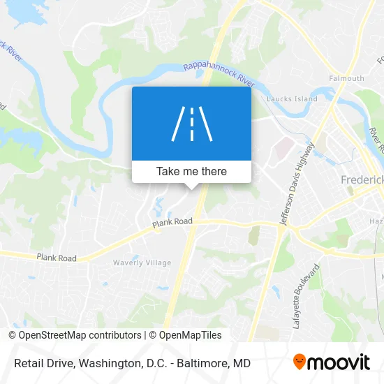 Retail Drive map