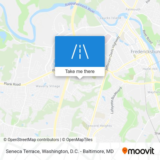 Seneca Terrace map