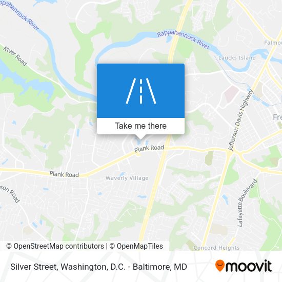Silver Street map