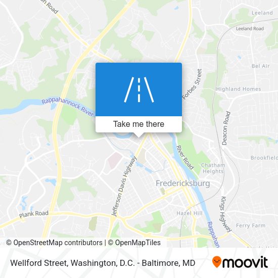 Wellford Street map