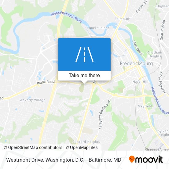 Mapa de Westmont Drive