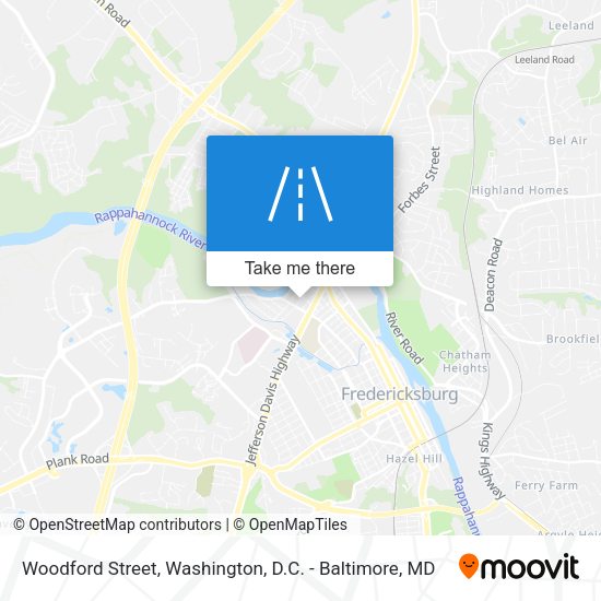 Woodford Street map