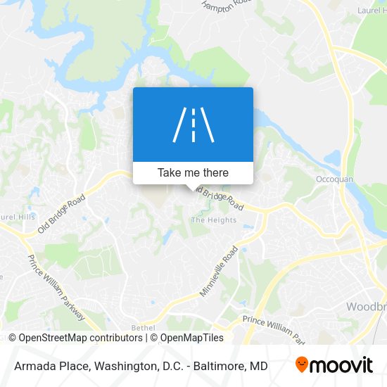 Armada Place map
