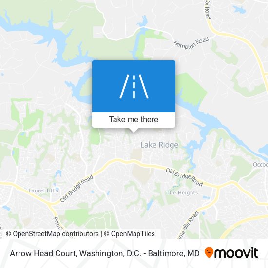 Arrow Head Court map