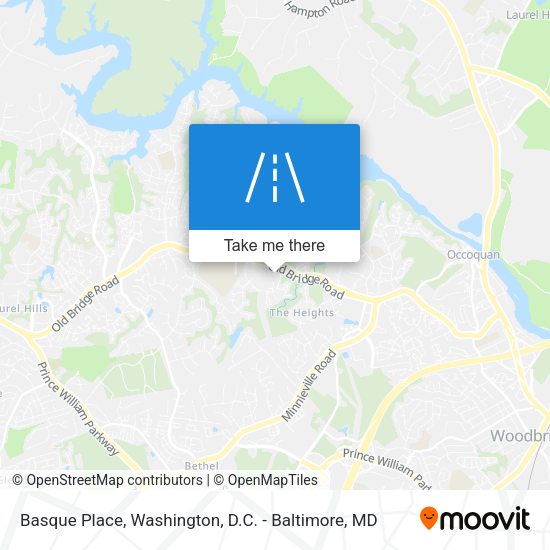 Basque Place map