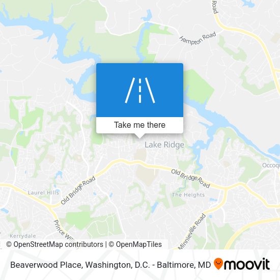 Mapa de Beaverwood Place
