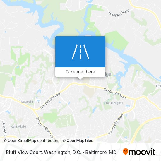 Bluff View Court map
