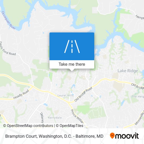 Brampton Court map