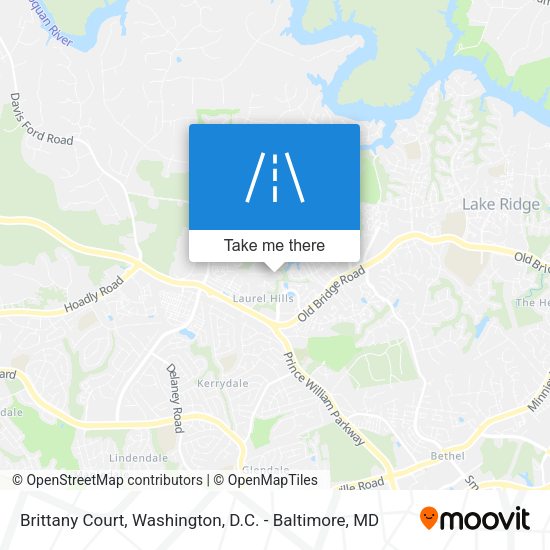 Brittany Court map
