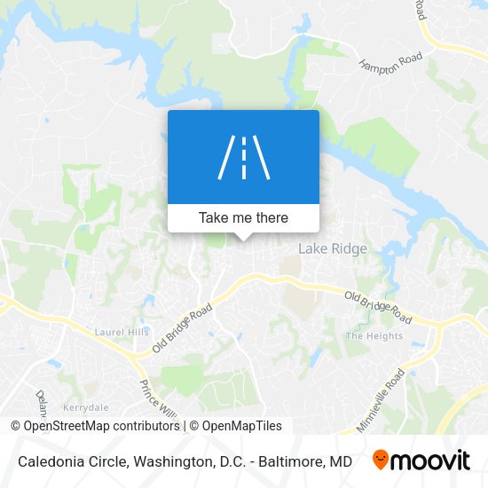 Mapa de Caledonia Circle