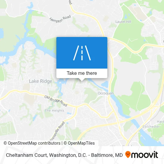 Cheltanham Court map