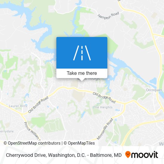 Cherrywood Drive map