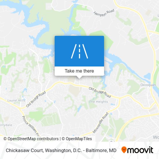 Mapa de Chickasaw Court