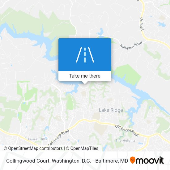 Collingwood Court map