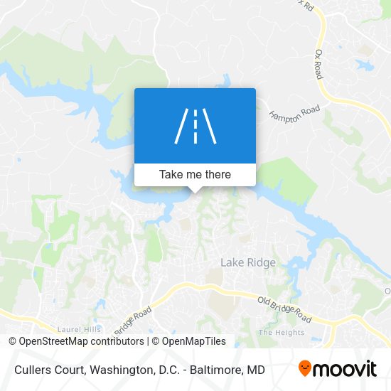 Cullers Court map