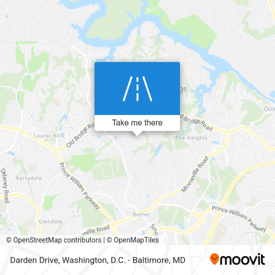 Darden Drive map