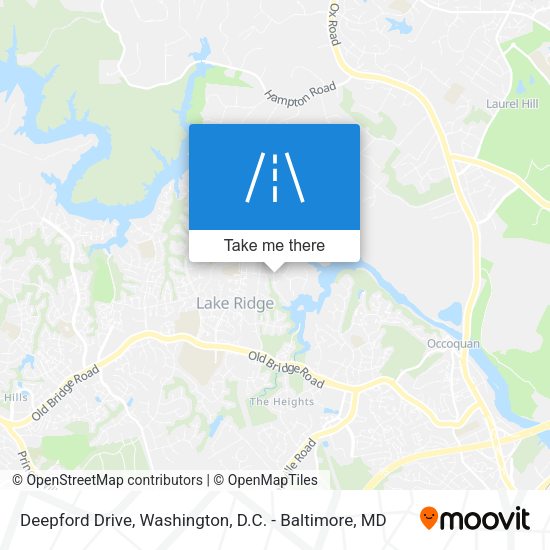 Mapa de Deepford Drive