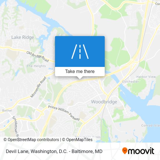 Mapa de Devil Lane