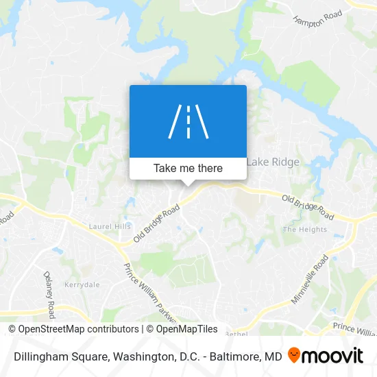 Dillingham Square map