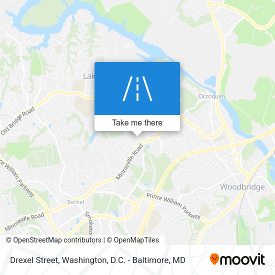 Drexel Street map