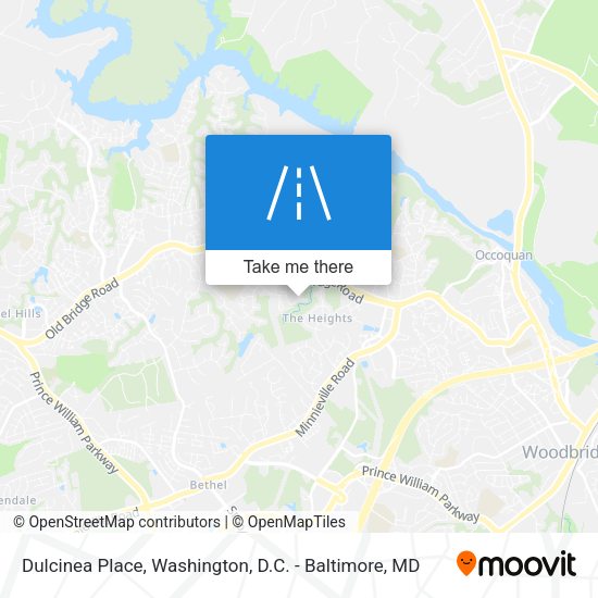 Dulcinea Place map