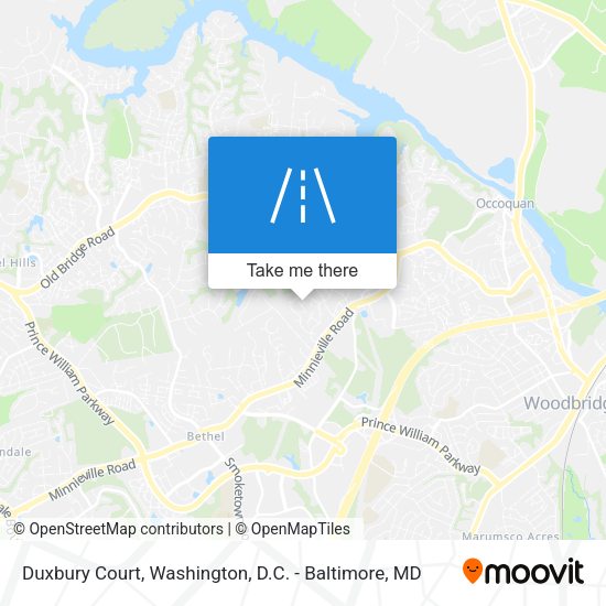Mapa de Duxbury Court