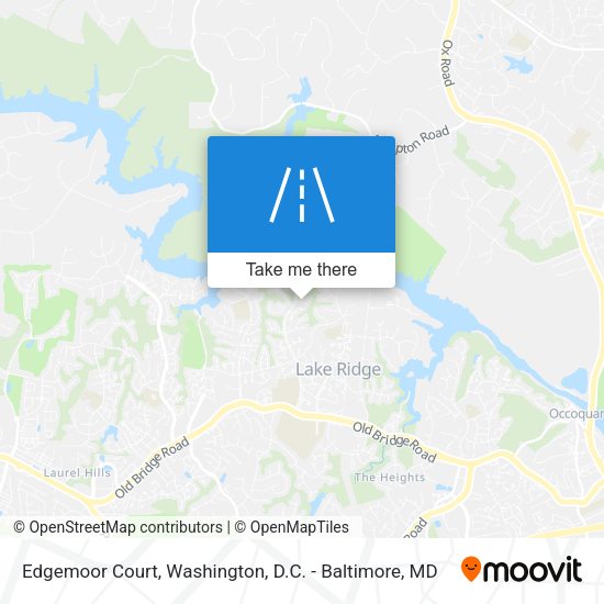 Edgemoor Court map
