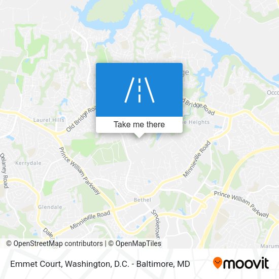 Emmet Court map