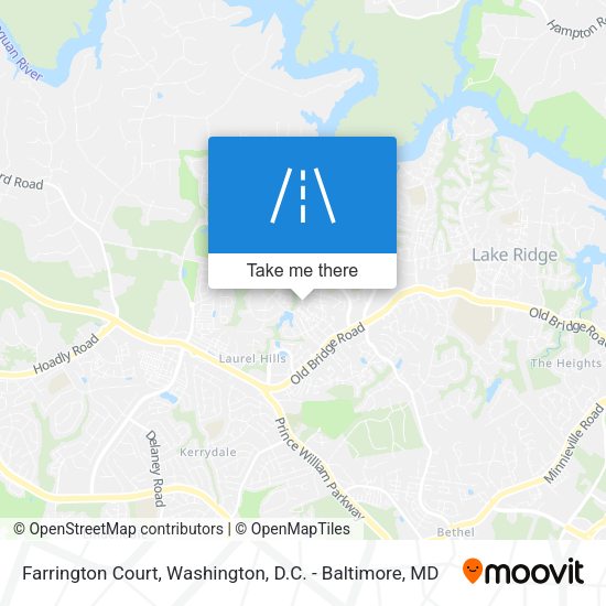 Farrington Court map