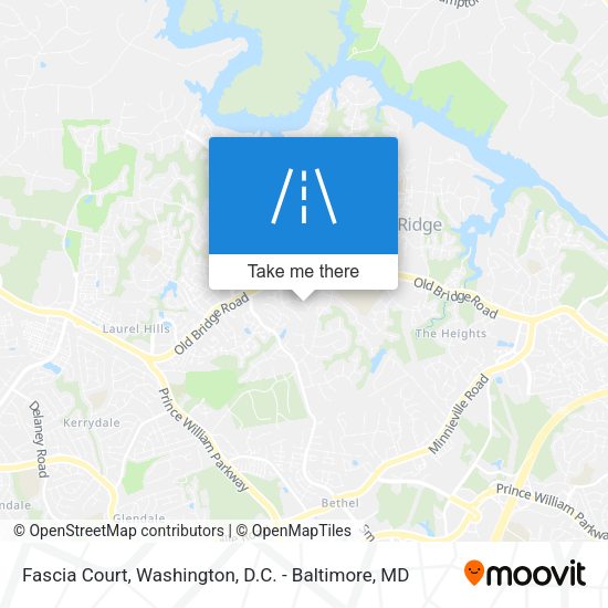 Mapa de Fascia Court