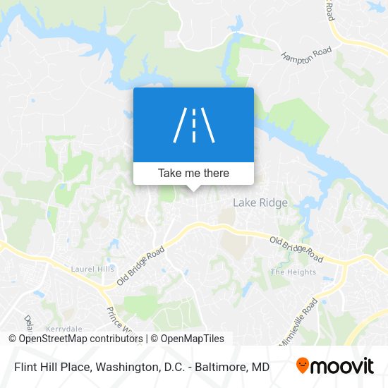 Mapa de Flint Hill Place