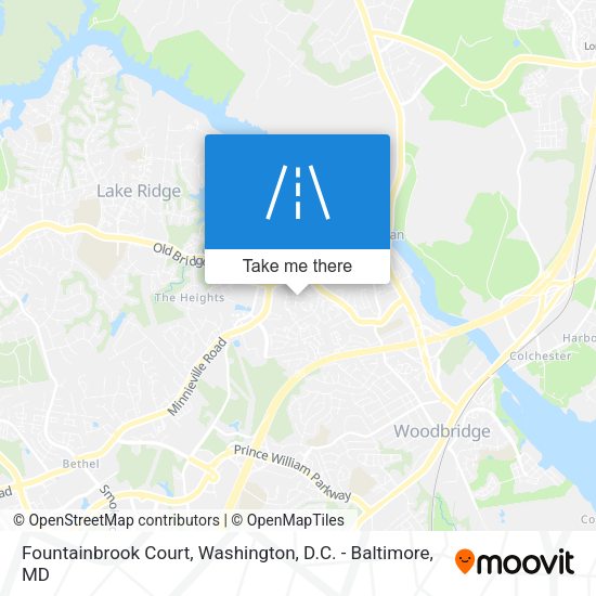 Fountainbrook Court map
