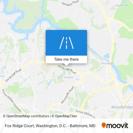 Fox Ridge Court map