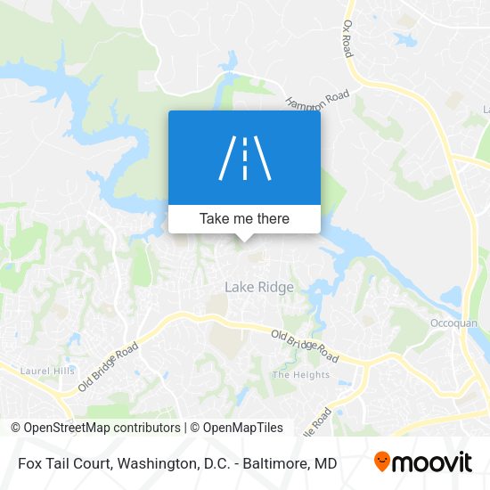 Fox Tail Court map