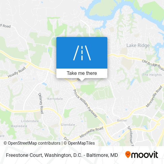 Freestone Court map
