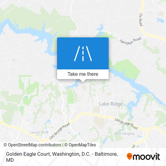 Golden Eagle Court map
