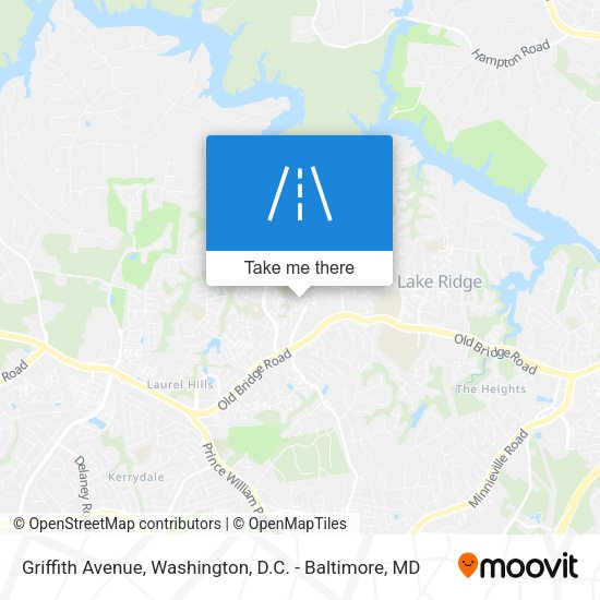 Griffith Avenue map