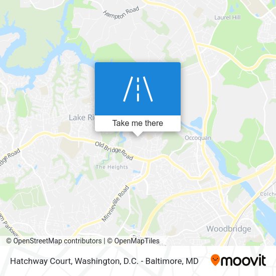 Mapa de Hatchway Court