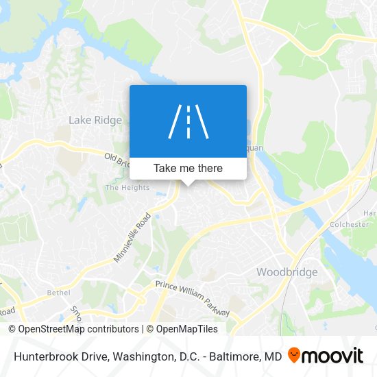 Hunterbrook Drive map
