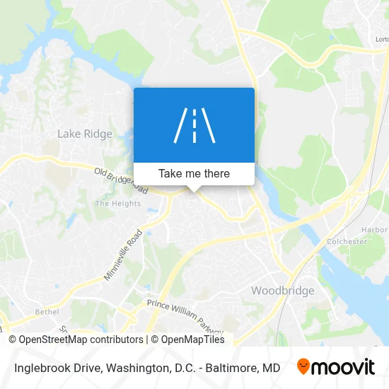 Inglebrook Drive map