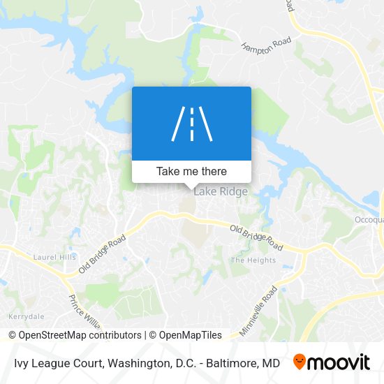 Ivy League Court map