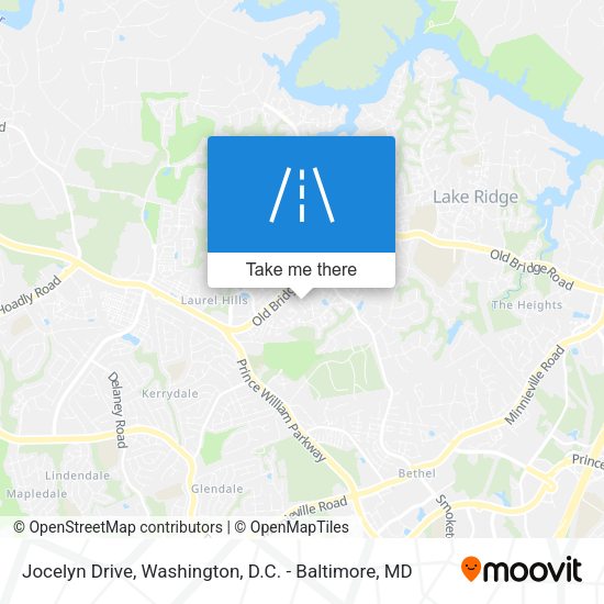 Jocelyn Drive map
