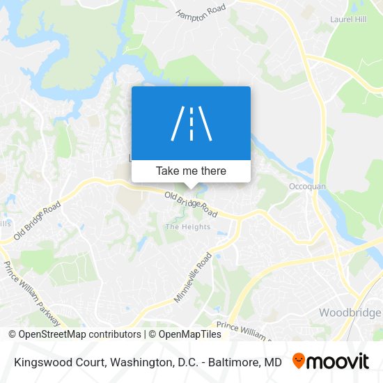 Mapa de Kingswood Court