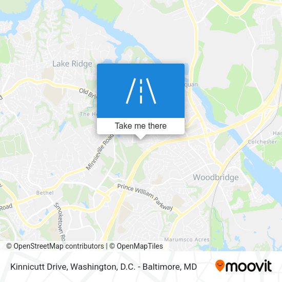 Kinnicutt Drive map