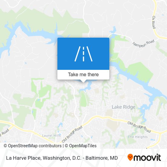 La Harve Place map