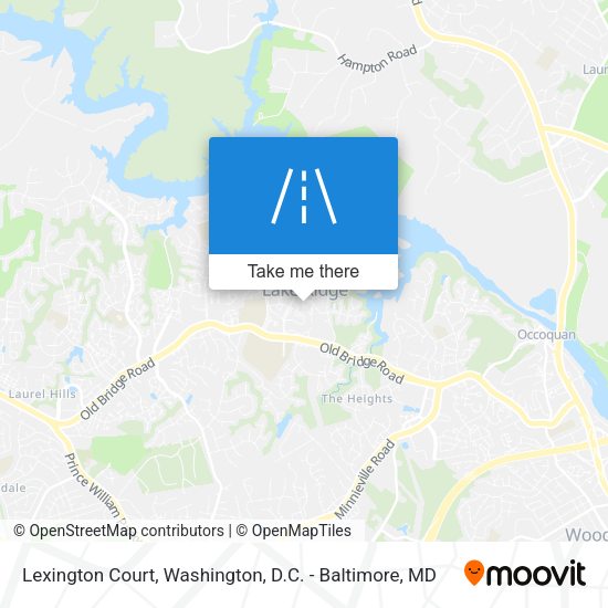 Lexington Court map