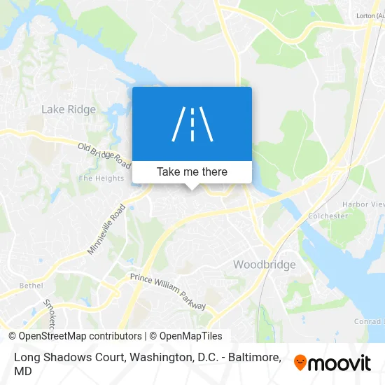 Long Shadows Court map